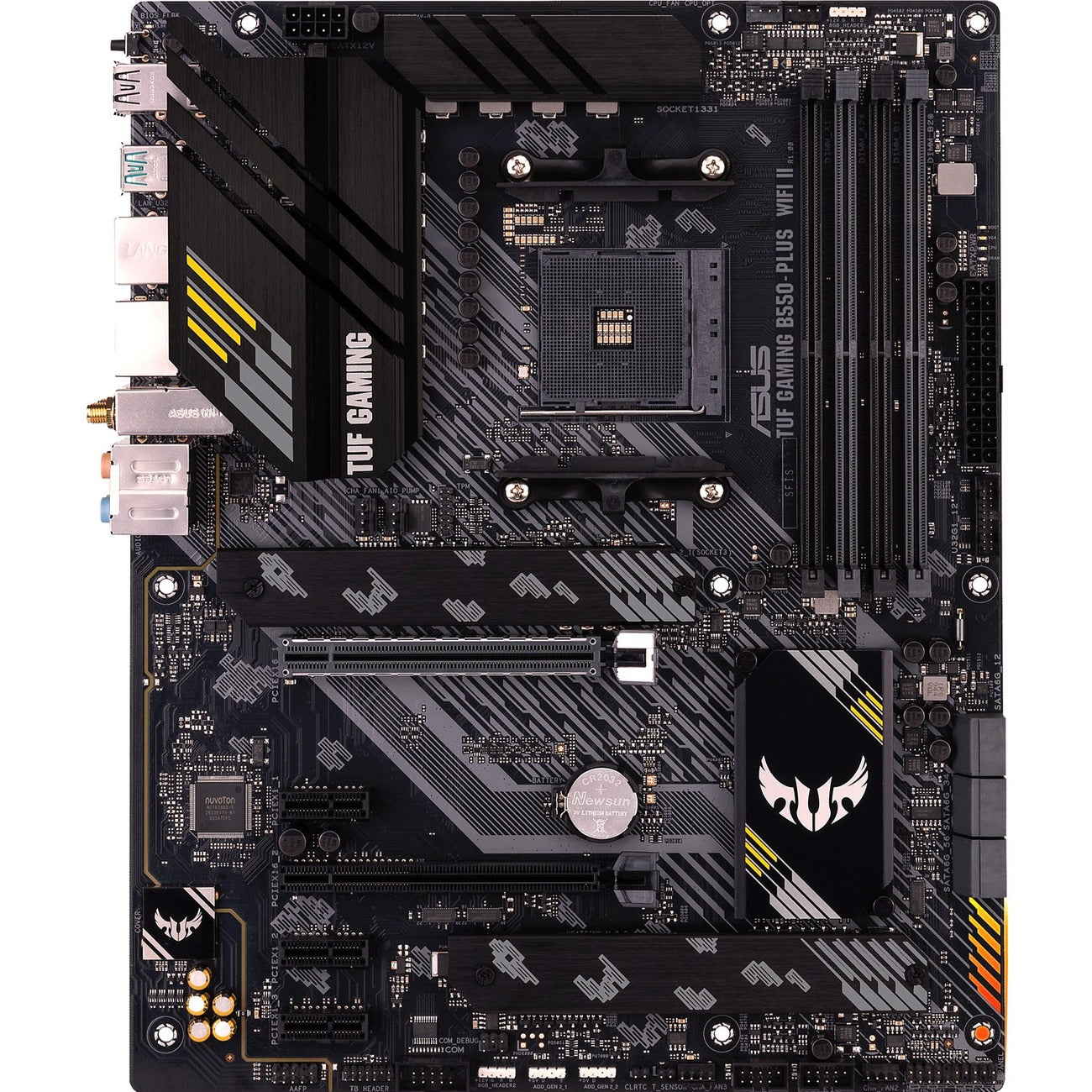 ASUS TUF GAMING B550-PLUS WIFI II Gaming Desktop Motherboard - Socket AM4 - ATX