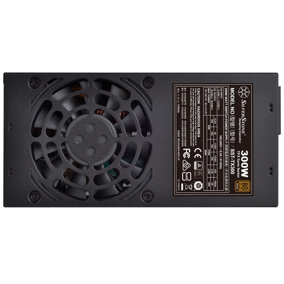 Silverstone TX300 Power Supply - 300W 80+Bronze 80mm fan 18dBA Active PFC TFX