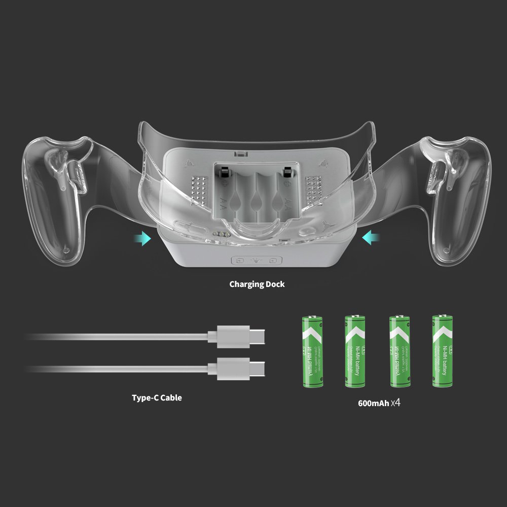 DOBE TY-3835 VR Charging Cradle for Meta/Oculus Quest 3 Charge Controllers