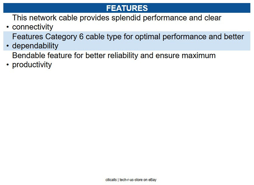 Ubiquiti Networks U-CABLE-PATCH-5M-RJ45 UniFi Cat6 Patch Cable 5m White