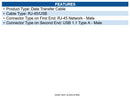 Eaton U009-006-RJ45-X USB-A to RJ45 Rollover Console Cable (M/M) Black - 6 ft
