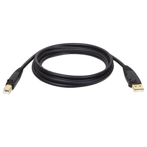 Eaton U022-010 USB 2.0 A to B Cable, Male-Male, 10' (3.05m)