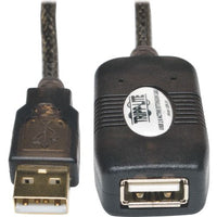 Eaton U026-016 USB 2.0 Active Extension Repeater Cable (A M/F), 16 ft. (4.88 m)