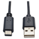 Eaton U038-006 USB-A to USB-C Cable, USB 2.0, (M/M), 6 ft. (1.83 m)