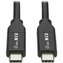 Eaton U040-C3M-C-5A USB-C Cable (M/M) USB 2.0, 5A (100W) Rated, USB-IF Certified