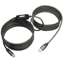 Eaton U042-025 USB 2.0 to Active Repeater Cable, 25' (7.62m), M/M