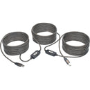 Eaton U042-050 USB 2.0 A to B Active Repeater Cable (M/M), 50 ft. (15.24 m)
