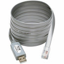 Eaton U209-006-RJ45-X USB-A to RJ45 Serial Rollover Cable (M/M) - Shielding