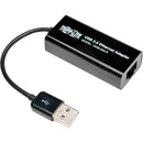 Eaton U236-000-R USB 2.0 Ethernet NIC Adapter - 10/100 Mbps, RJ45, Black