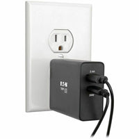 Eaton Tripp Lite Series U280-W02-A1C1 Dual-Port USB Wall Charger