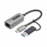 StarTech U2GA-USB-C-ETHERNET 2.5GbE USB-C to Ethernet Adapter w/ USB-A Converter