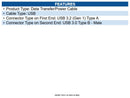Eaton U322-010-BK USB 3.2 Gen 1 SuperSpeed Device Cable (A to B M/M) Black, 10ft