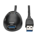 Eaton U324-006-DSK2 2-Port USB 3.0 SuperSpeed Desktop Extension Cable A (M/2xF),