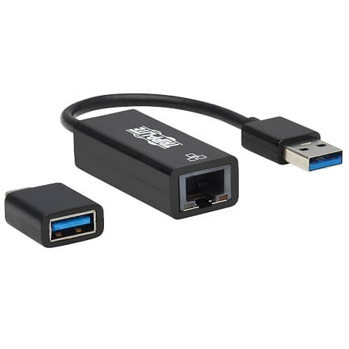 Eaton U336-000-GB-CA USB-C, USB-A to RJ45 Gigabit Ethernet Network Adapter