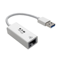Eaton U336-000-GBW USB 3.0 SuperSpeed to Gigabit Ethernet NIC Network Adapter