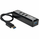 Eaton U360-004-MINI Portable 4-Port USB3.0 Superspeed Mini Hub w/ Built In Cable