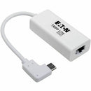 Eaton U436-06N-GBW-RA USB-C to Gigabit Network Adapter with Right Angle USB-C