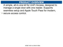 Ubiquiti Networks UA-G3-SK manage a single door with one reader G3 Starter Kit