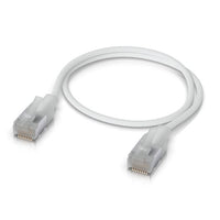 Ubiquiti UACC-CABLE-PATCH-EL-C6A-0.3M-W Ultra-thin braided patch cable 0.3M