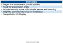 Ubiquiti Networks UACC-DISPLAY-SM Surface Mount for UniFi Connect Display