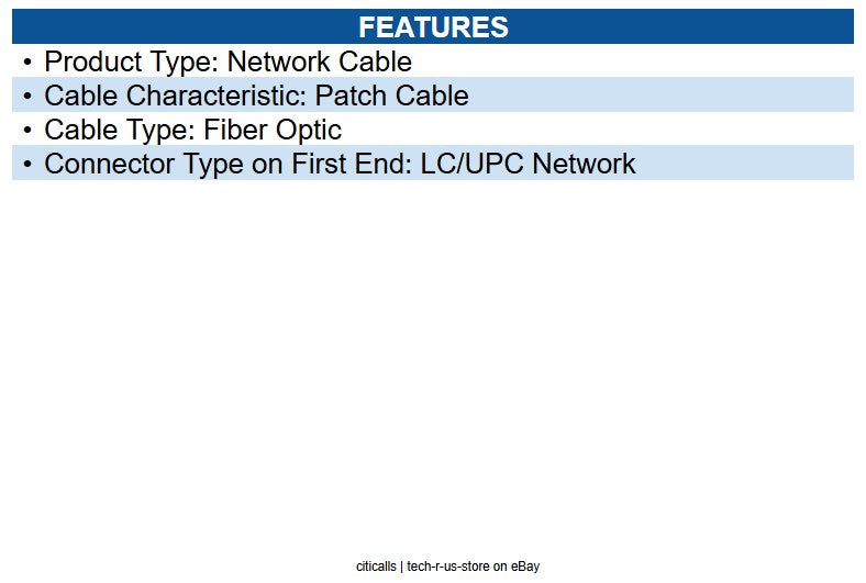 Ubiquiti Networks UACC-OFC-M2-LULU-15M OM4 Duplex LC UPC Fiber Patch Cable