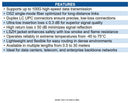 Ubiquiti UACC-OFC-S2-LULU-1M-50 OS2 Duplex LC UPC Fiber Patch Cable, 1m, 50-Pack
