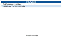 Ubiquiti UACC-OFC-S2-LULU-30M Lightweight Fiber Patch Cable for Up to 100G