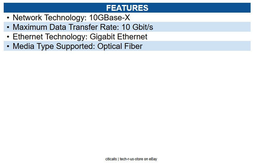 Ubiquiti Networks UACC-OM-SM-10G-S-20 10 Gbps Bidirectional Single-Mode Optical
