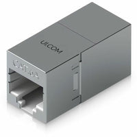 Ubiquiti UACC-RJ45-COUPLER-C6A RJ45 Inline Coupler Indoor, 10-Pack 1 x RJ-45