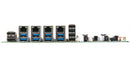 Gigabyte uATX-Q47EA Motherboard Q470E S1200 128GB DDR4 microATX Brown Box