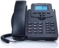 AudioCodes UC405HDEPSG 405HD IP Phone Corded - Corded - Black - 2 x Total Line