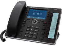 AudioCodes UC445HDEG-DBW SFB 445HD IP-Phone PoE GbE black - 4.3" LCD