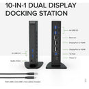 Plugable UD-6950Z USB 3.0 and USBC Dual 4K Display Docking Station