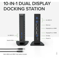 Plugable UD-6950Z USB 3.0 and USBC Dual 4K Display Docking Station