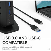 Plugable UD-6950Z USB 3.0 and USBC Dual 4K Display Docking Station