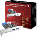 Vantec UGT-PC345 - USB adapter - PCIe 2.0 - USB 3.0 - 4 ports