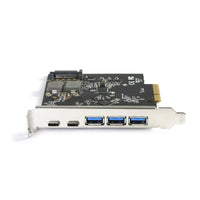 Vantec UGT-PC3A2C 5-Port USB 3.2 Gen2x2 (20Gbps) with 2C and 3A PCIe Host Card