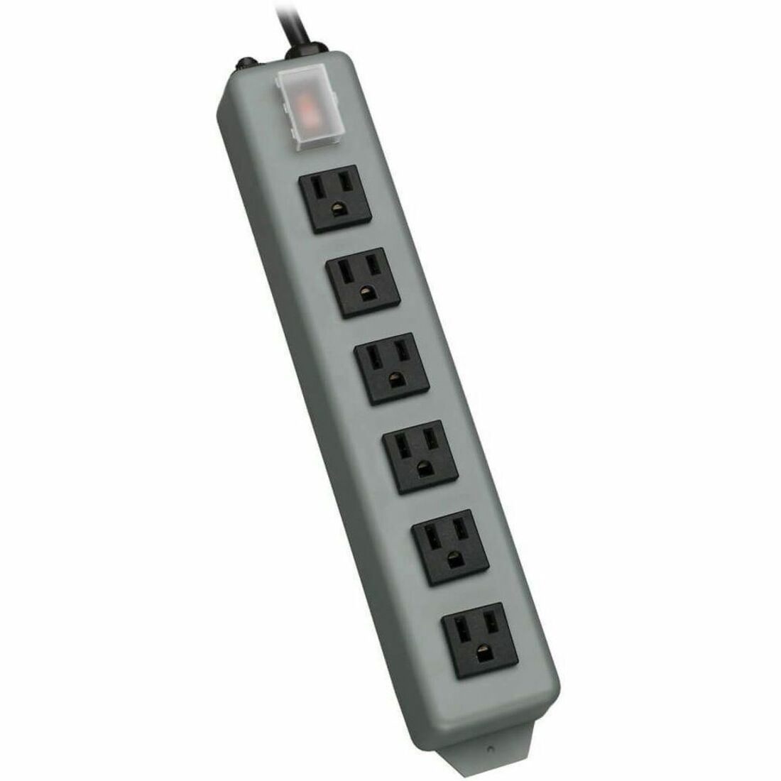 Eaton UL24CB-15 Industrial Power Strip, 6-Outlet, 15 ft. Locking Switch Cover
