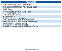 Ubiquiti Networks UNAS-PRO NAS Storage System ARM Cortex A57 Quad-core (4 Core)