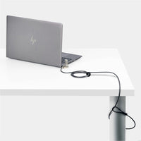 StarTech UNIVCSLAPTOPLOCK Laptop Cable Lock - Serialized Combo Security Cable