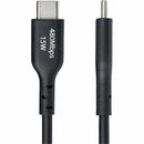 StarTech USB2AC1FTBK 1ft (30cm) USB-A to USB-C Charging Cable, Charge & Sync