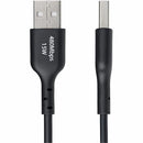 StarTech USB2AC3FBKE 3ft (91cm) USB-A to USB-C Charging Cable, Charge & Sync
