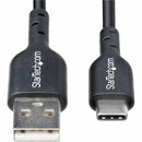 StarTech USB2AC3FBKE 3ft (91cm) USB-A to USB-C Charging Cable, Charge & Sync
