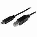 StarTech USB2CB1M USB C to USB B Printer Cable - 3 ft / 1m - USB C Printer Cable