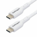 StarTech USB2CC1MNCWHE 1m (3.3ft) White USB-C Charging Cable, USB 2.0 Type-C