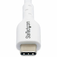 StarTech USB2CC1MNCWHE 1m (3.3ft) White USB-C Charging Cable, USB 2.0 Type-C