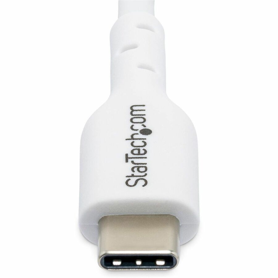 StarTech USB2CC1MNCWHE 1m (3.3ft) White USB-C Charging Cable, USB 2.0 Type-C