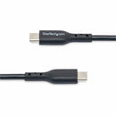 StarTech USB2CC3FBKE 3ft (0.9m) USB-C Charging Cable, USB 2.0 Type-C