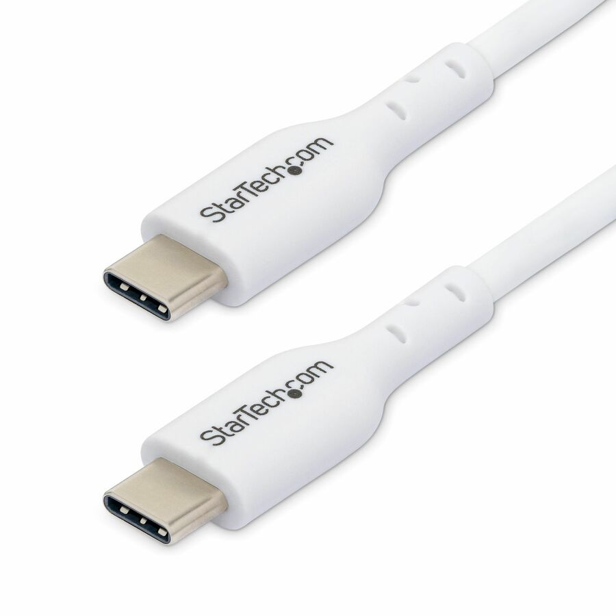 StarTech USB2CC3MWHE 3m (9.8ft) White USB-C Charging Cable, USB 2.0