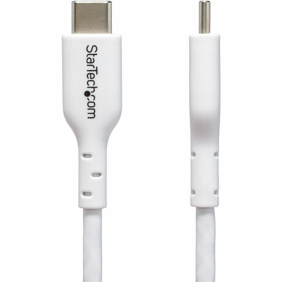 StarTech USB2CC3MWHE 3m (9.8ft) White USB-C Charging Cable, USB 2.0